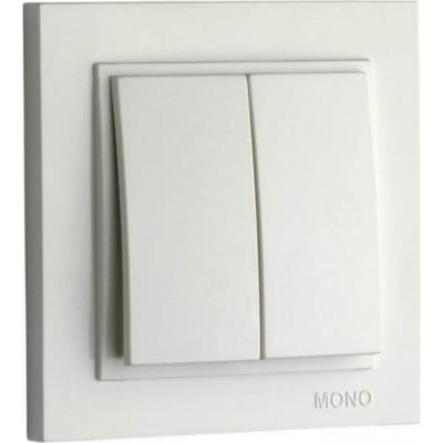 Двухклавишный выключатель MONO ELECTRIC DESPINA 102-190025-102