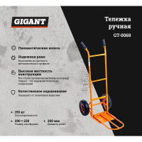 Грузовая тележка Gigant ТГ-150 П GT-0069