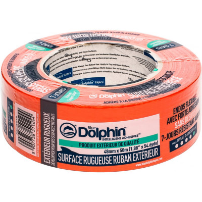 Штукатурная малярная лента для наружных работ Blue Dolphin Exterior Tape 03-1-03-EN BDN