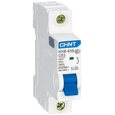 Автоматический выключатель CHINT NXB-63S 296713