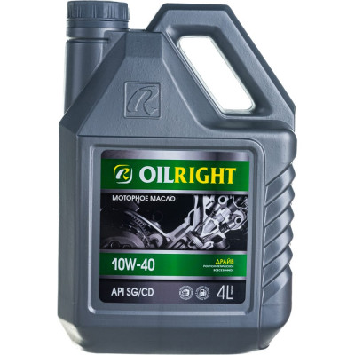 Моторное масло OILRIGHT 10W40 API SG/CD 2363