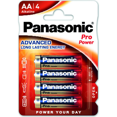 Элементы питания Panasonic LR6 PRO POWER 7413