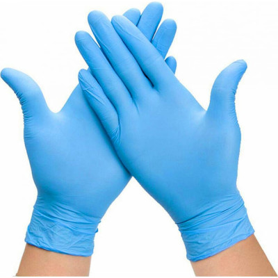 Нитриловые перчатки EcoLat Ocean blue 3035/S