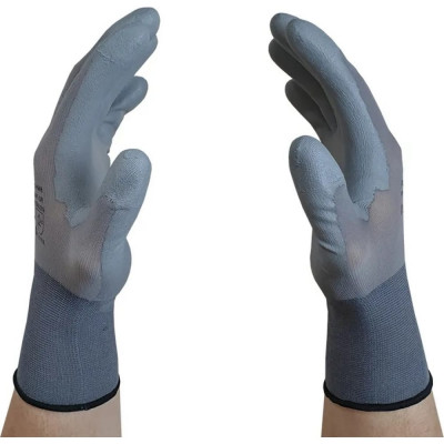 Перчатки для защиты от ОПЗ Scaffa PU1850T-GR 00-00011905