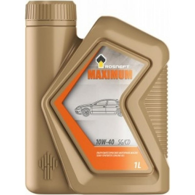 Полусинтетическое моторное масло Роснефть Maximum 10W-40 SG-CD 40814332