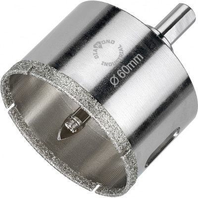 Алмазная коронка по керамограниту и керамике Diamond Industrial DIDCSC060