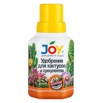 Удобрение для кактусов и суккулентов Joy 4607043131539