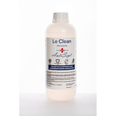 Антибактериальное средство для обработки твердых поверхностей Le Clean CLEANING LC CL1000K