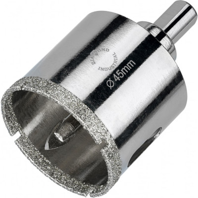Алмазная коронка по керамограниту и керамике Diamond Industrial DIDCSC045