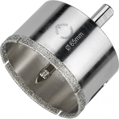 Алмазная коронка по керамограниту и керамике Diamond Industrial DIDCSC065