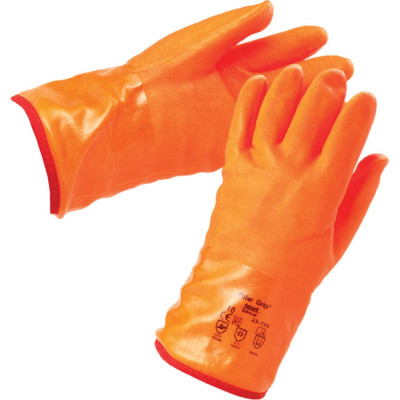 Зимние влагостойкие перчатки Ansell ActivArmr Polar Grip 23-700-10