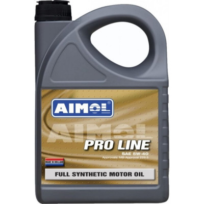 Синтетическое моторное масло AIMOL Pro Line 5w-40 8717662398896