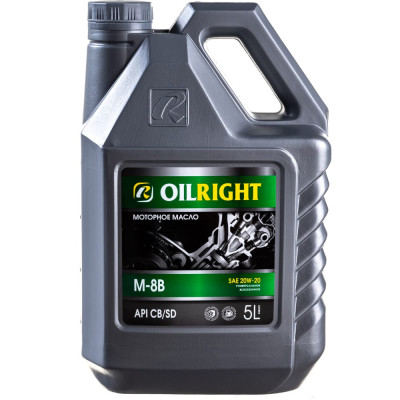 Моторное масло OILRIGHT М8В SAE 20W20 API CB/SD 2484