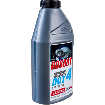 Тормозная жидкость ROSDOT РосДот-4 Тосол Синтез 430101H02