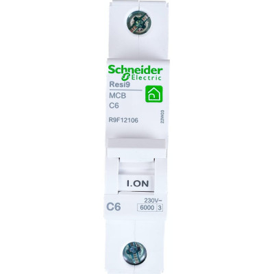 Автоматический выключатель Schneider Electric RESI9 R9F12106