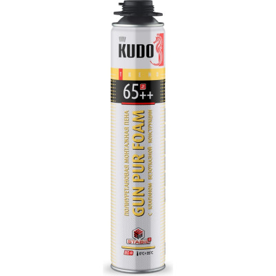 Полиуретановая монтажная пена KUDO TREND 65++ KUPT10S65++