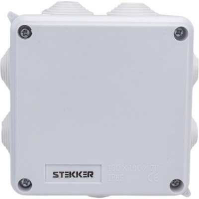 Разветвительная коробка STEKKER EBX30-02-65 39554