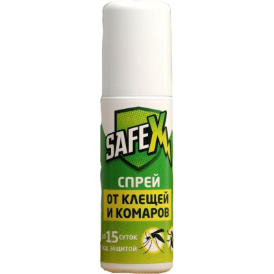 Спрей от клещей и комаров Safex 4066434