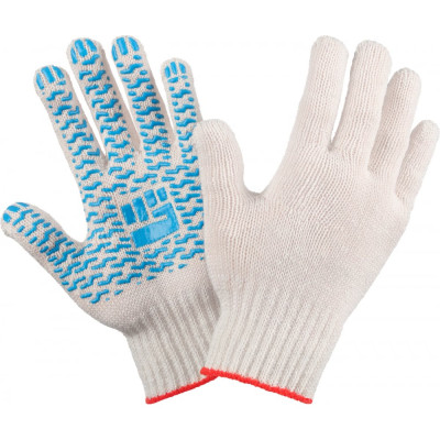 Трикотажные перчатки Фабрика перчаток 4-75-СР-БЕЛ-М