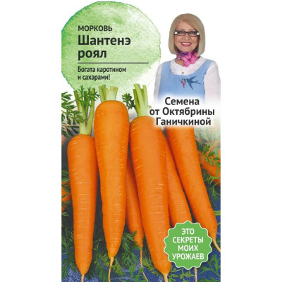 Морковь семена ОКТЯБРИНА ГАНИЧКИНА Шантенэ Роял 119194