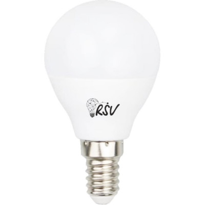 Светодиодная лампа RSV P45-10W-3000K-E27 100487