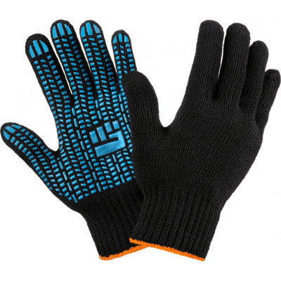 Трикотажные перчатки Фабрика перчаток Люкс 5-75-ЛЮ-ЧЕР-XL
