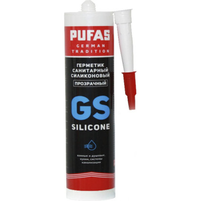 Санитарный силиконовый герметик Pufas GS GT 71734000