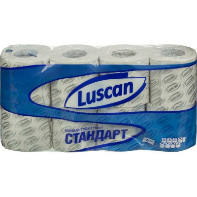 Двухслойная туалетная бумага Luscan Standart 396251