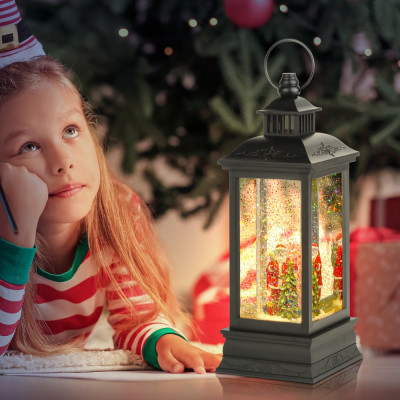 Новогодний декоративный светильник ЭРА Дед Мороз Б0051941