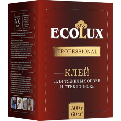 Клей для обоев Ecolux PROFESSIONAL Стеклообои 4607133681234