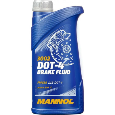 Тормозная жидкость MANNOL DOT-4 8940