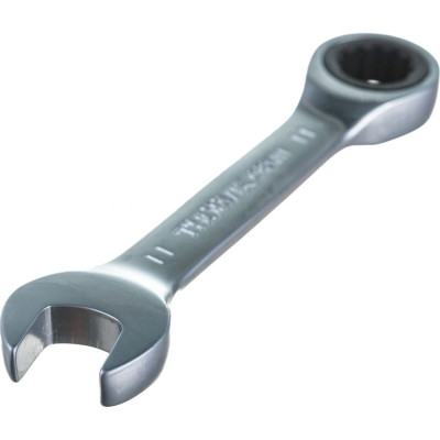 Комбинированный трещоточный короткий гаечный ключ THORVIK CSRW11 53520