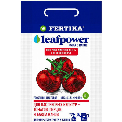 Удобрение для пасленовых культур Fertika Leaf Power 4620005613201