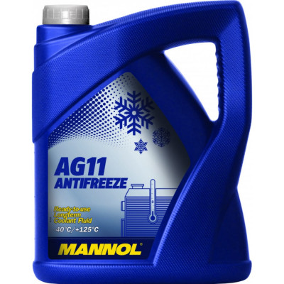 Готовый раствор охлаждающей жидкости MANNOL ANTIFREEZE LONGTERM AG11 2037