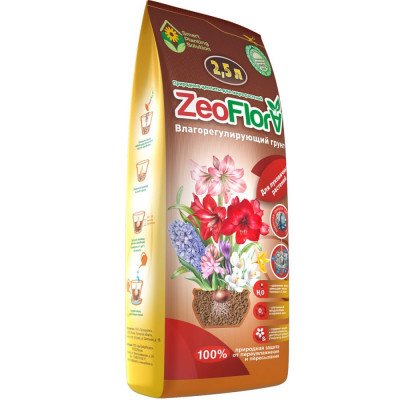 Влагорегулирующий грунт для луковичных растений Zeoflora ZF 0394