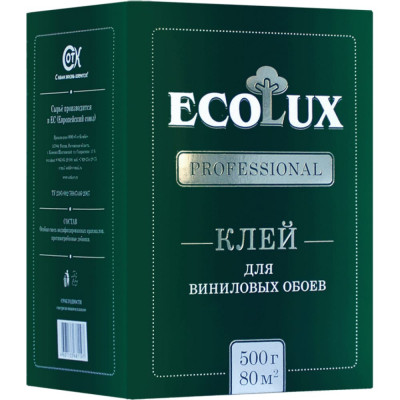 Клей для обоев Ecolux PROFESSIONAL Винил 4607133681197