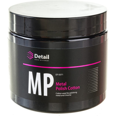 Вата для полировки металла и хрома Detail Metal Polish Cotton DT-0371