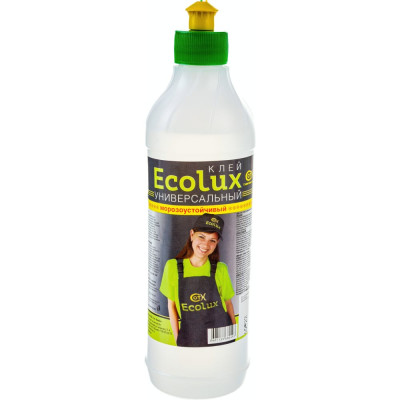 Универсальный морозоустойчивый полимерный клей Ecolux 4607133680497