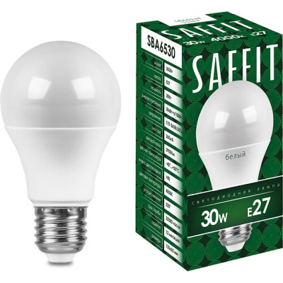 Светодиодная лампа SAFFIT SBA6530 Шар 55183