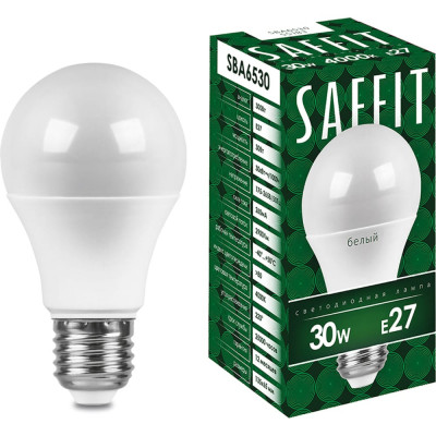 Светодиодная лампа SAFFIT SBA6530 Шар 55182