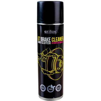 Очиститель тормозов и деталей GT OIL Brake Cleaner спрей 8809059410141