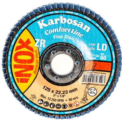 Лепестковый диск Karbosan Inox 82340