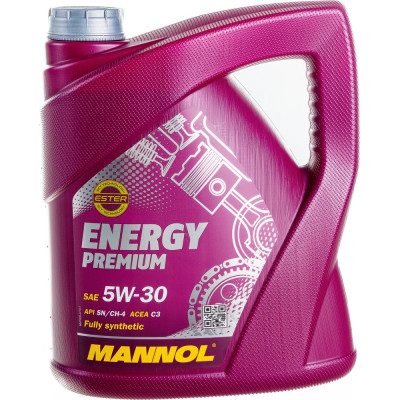 Синтетическое моторное масло MANNOL ENERGY PREMIUM 5W30 4007