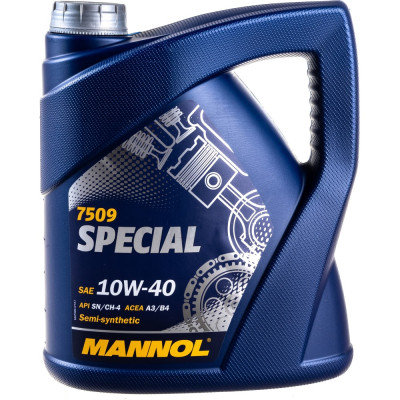 Полусинтетическое моторное масло MANNOL SPECIAL 10W40 4022