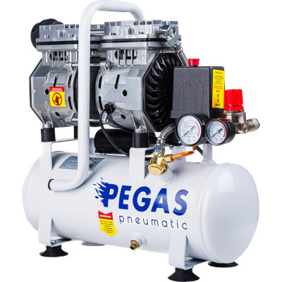Бесшумный безмасляный компрессор Pegas pneumatic PG-601 6615