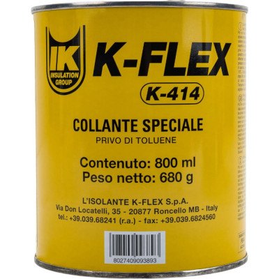 Клей для теплоизоляции K-FLEX K 414 850CL020003