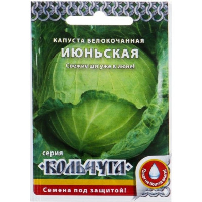 Белокочанная капуста семена РУССКИЙ ОГОРОД Июньская Кольчуга Е01016