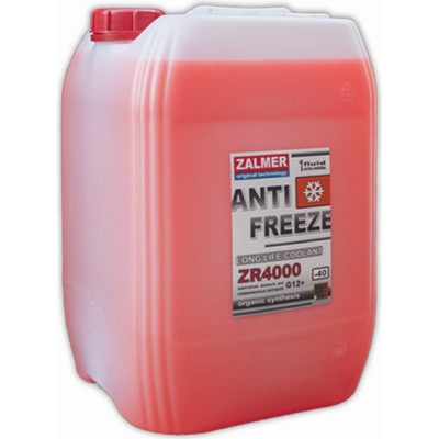 Антифриз ZALMER Antifreeze ZR4000 LLC G12+ ZR40R020