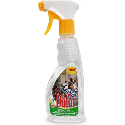 Уничтожитель запаха домашних животных для удаления запаха собак Дафор 4607002301645