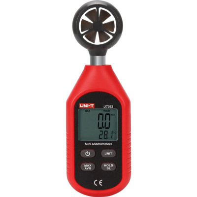 Uni-t ut363 анемометр-термометр с крыльчаткой цифровой 00-00007444